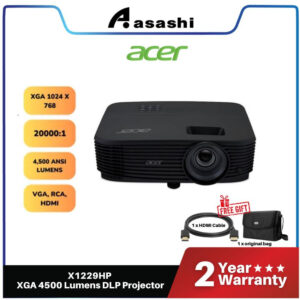 Acer X1229HP XGA 4500 Lumens DLP Projector