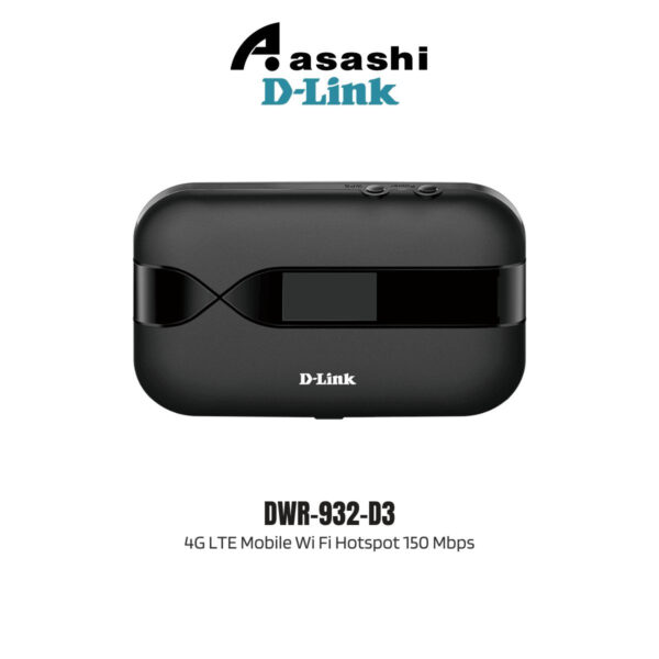D-Link DWR-932-D3 4G LTE Mobile Wi Fi Hotspot 150 Mbps