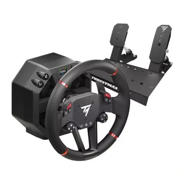 Thrustmaster T598 Direct Axial Drive Racing Wheel with Race Dash Screen & Raceline Pedals | PS5, PS4, PC (4160906)