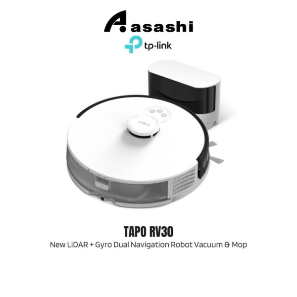 3b409257a888cb518b1426126954e566.jpeg TP-Link Tapo RV30 New LiDAR + Gyro Dual Navigation Robot Vacuum & Mop