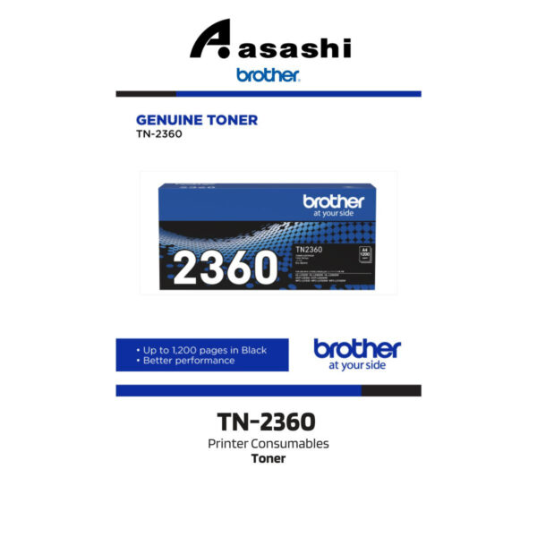 Brother TN-2360 Toner Cartridge