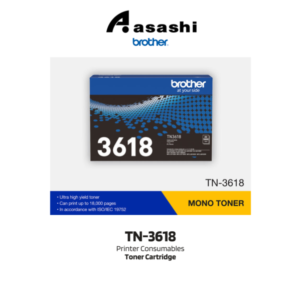 Brother TN-3618 Toner Cartridge
