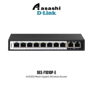 47f3365f438203fb018b56c4579c6ce1.jpeg D-Link DES-F1010P-E 8 + 2 Port 100Mbps 250M POE Network Switches , Built to Power Extender POE Devices (POE Budget 96W)