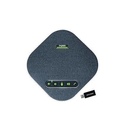 Rapoo CM600 Omnidirectional Full-duplex deep echo cancellation, 48KHz broadband high-definition technology SpeakerPhone
