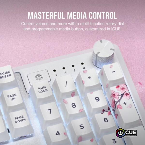 59d79f50cfd1c71c8f336777e81a1b95.jpeg CORSAIR K70 CORE SE RGB Mechanical Gaming Keyboard – Cherry Blossom (Limited Edition)
