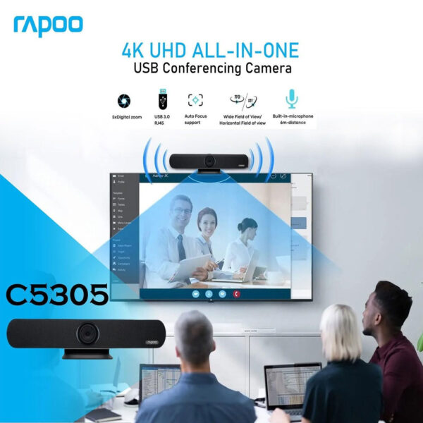 Rapoo C5305 4K All-in-one USB Video Conference Camera