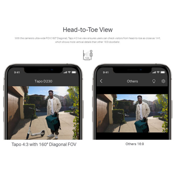 Tp-Link Tapo D230S1 Tapo Smart Battery Video Doorbell