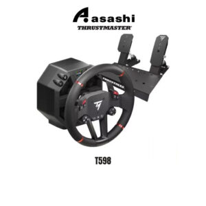 Thrustmaster T598 Direct Axial Drive Racing Wheel with Race Dash Screen & Raceline Pedals | PS5, PS4, PC (4160906)