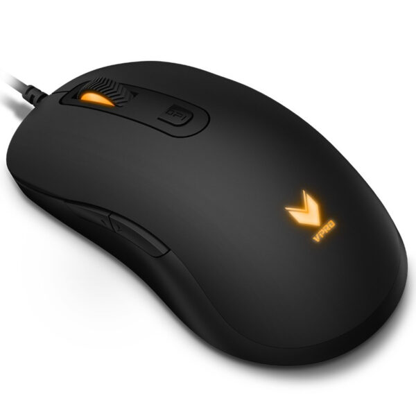 Rapoo V16 12,800 DPI gaming sensor, 5 mouse buttons & RGB Multi-color light system Wired Gaming Mouse