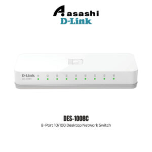 739c205e83190ba30c648edf6d883169.jpeg D-Link DES-1008C 8-Port 10/100 Desktop Network Switch