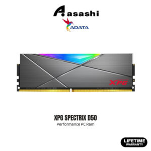 ADATA XPG Spectrix D50 Grey/White RGB DDR4 16GB / 32GB 3600MH CL18 Performance PC Ram