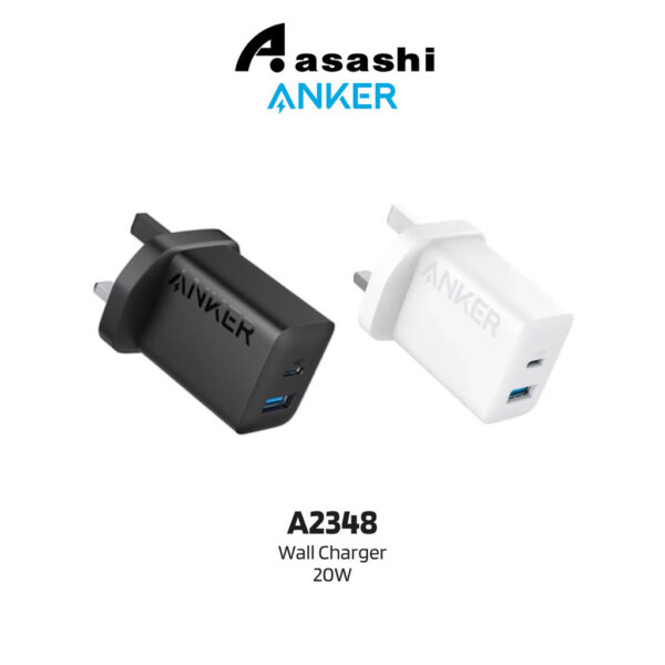 Anker 20W Wall Charger A2348 - 1USB-C/ 1USB-A