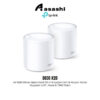 TP-Link DECO X20 AX1800 Whole Home Mesh Wi-Fi 6 System (AP Or Router Mode) (Support Unifi , Maxis & TIME Fiber)