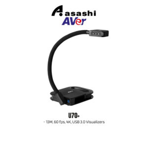 AVerVision U70+ - 13M, 60 fps, 4K, USB 3.0 Visualizers
