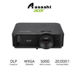 Acer X1328 WXGA(1280x800) 5000lm DLP Projector (VGA, RCA, HDMI, AUXI) Built-in SPK - 2yrs Warranty *Lamp 1yr or 1K Hours