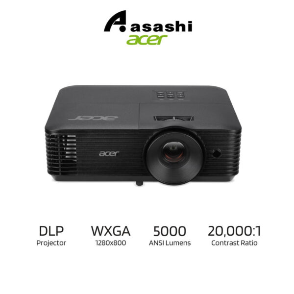 Acer X1328 WXGA(1280x800) 5000lm DLP Projector (VGA, RCA, HDMI, AUXI) Built-in SPK - 2yrs Warranty *Lamp 1yr or 1K Hours