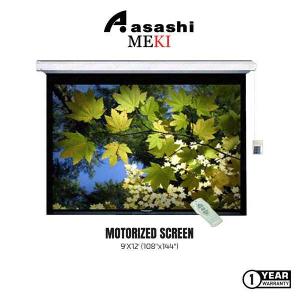 94a68b1d748002b55cc8c929bc19adbe.jpeg Ez Meki 9'X12' (108"x144") Electronic Motorized Screen White