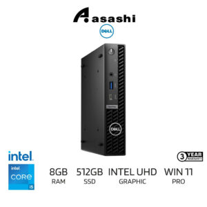 9561f80c8f4fe79e4cfd6b40dd378d09.jpeg Dell Optiplex 7020MC-i51450-8G-512-W11 Micro Commercial Desktop - (Intel Core i5-14500T/8G DDR5 5600mhz/512GB SSD/Intel UHD Graphic/Wired KB & Mouse/Win11Pro/3Yrs)