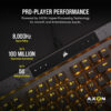 Corsair K70 MAX RGB Magnetic Mechanical Gaming Keyboard [Full Size Layout/CORSAIR MGX Switches/8000Hz Poll Rate]