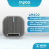 Rapoo CM500 360° Voice Pick-Up Ideal Solution of noise-canceling Omnidirectional SpeakerPhone