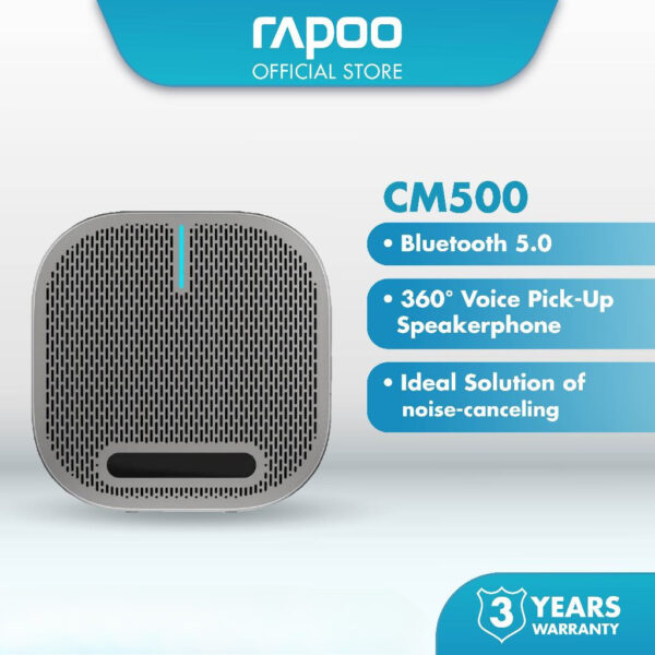 Rapoo CM500 360° Voice Pick-Up Ideal Solution of noise-canceling Omnidirectional SpeakerPhone