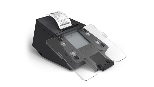 Epson TM-m30II-SL POS Thermal Receipt Printer with built-in tablet mount (White/Black)