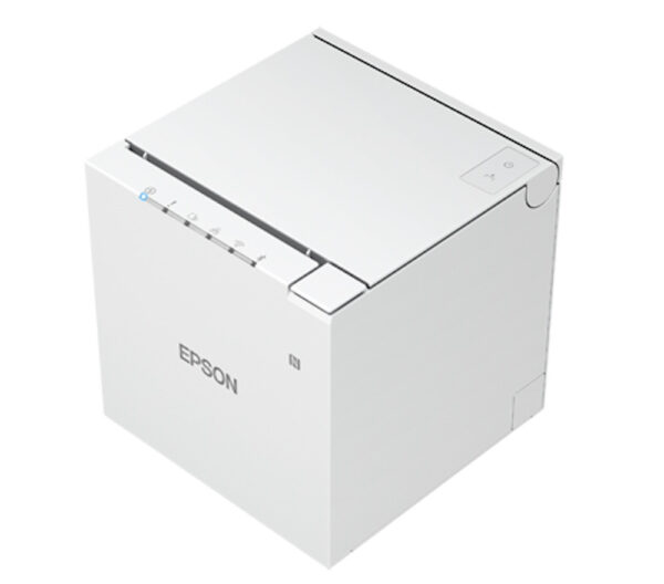 Epson TM-m30III USB + Ethernet + Type C Tablet POS Receipt Printer (White/Black)