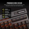 Corsair K70 MAX RGB Magnetic Mechanical Gaming Keyboard [Full Size Layout/CORSAIR MGX Switches/8000Hz Poll Rate]