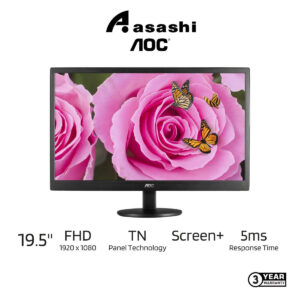 AOC E2070SWHN 19.5" TN FHD Monitor