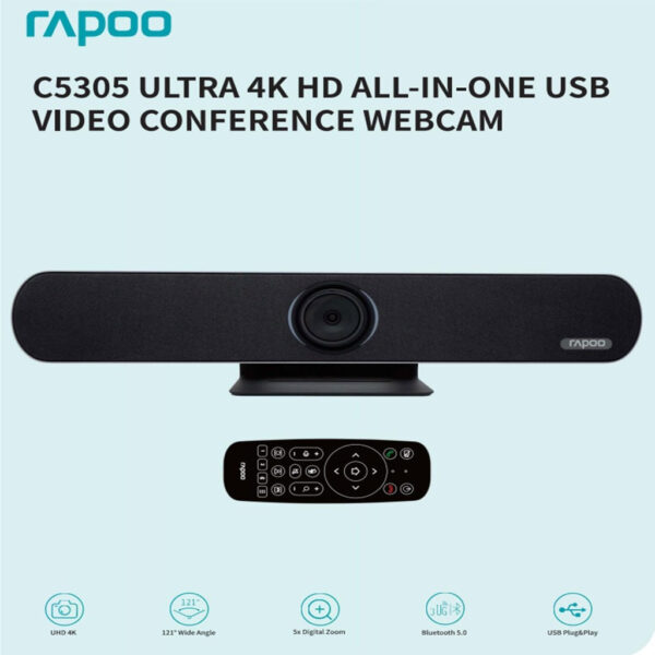Rapoo C5305 4K All-in-one USB Video Conference Camera