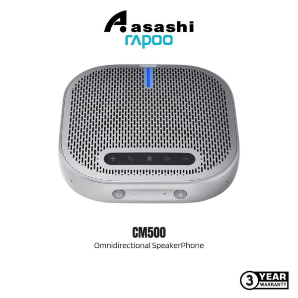 Rapoo CM500 360° Voice Pick-Up Ideal Solution of noise-canceling Omnidirectional SpeakerPhone