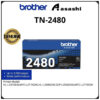 Brother TN-2480 Genuine Monochrome Toner Cartridge, Black, Page Yield up to 3,000 pages