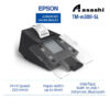 Epson TM-m30II-SL POS Thermal Receipt Printer with built-in tablet mount (White/Black)
