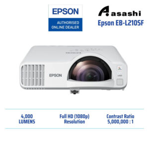 Epson EB-L210SF Wireless Full HD Short Throw Laser Projector