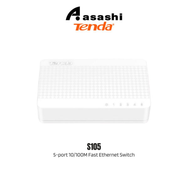 TENDA S105 5-port 10/100M Fast Ethernet Switch
