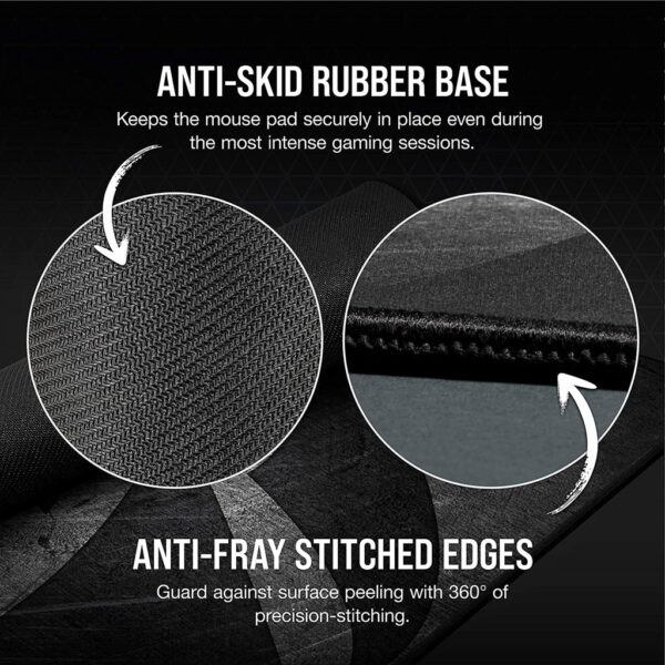 Corsair MM300 Pro Premium Spill-Proof Cloth Gaming Mouse Pad - Medium/ Extended ( CH-9413631-WW / CH-9413641-WW )