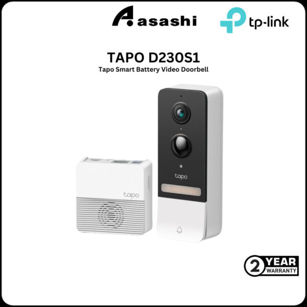 Tp-Link Tapo D230S1 Tapo Smart Battery Video Doorbell