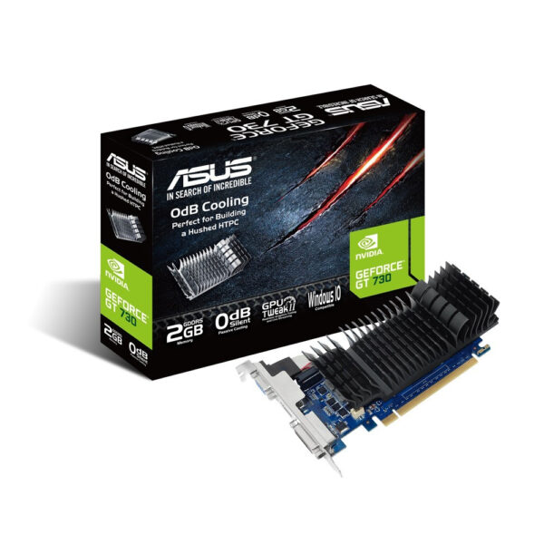 ASUS GeForce GT 730 2GB GDDR5 2GB GDDR5 Graphic Card GT730-SL-2GD5-BRK