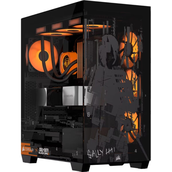 CORSAIR 3500X Tempered Glass Mid-Tower PC Case CALL OF DUTY  BLACK OPS 6 EDITION