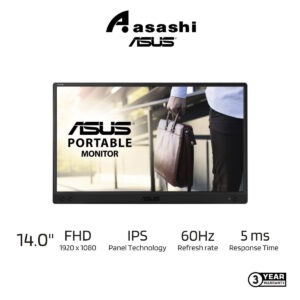 Asus ZenScreen MB166C 14inch Full HD IPS 60Hz Monitor