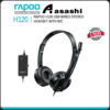 Rapoo H120 USB Wired Stereo Headset with Mic / Rapoo H150S Stereo Wired Headphones with Microphone Noise-Reduction