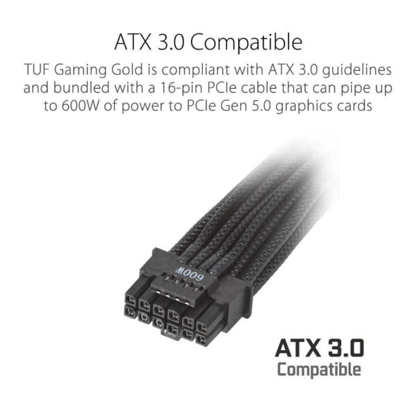 ASUS TUF Gaming 80 Plus Gold PCIE 5.0 Power Supply (750W/850W/1000W/1200W) PSU