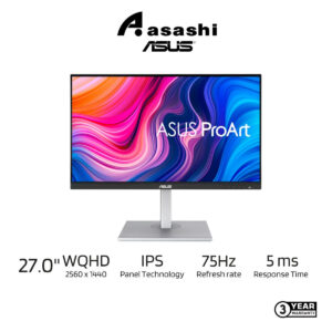 ASUS ProArt Display PA278CV / PA278 Monitor 27" IPS 2K Designer Professional Monitor