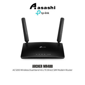 TP-Link Archer MR400 AC1200 Wireless Dual Band 4G LTE Direct SIM Modem Router
