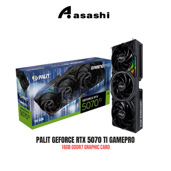 PALIT GeForce RTX 5070 Ti GamingPro 16GB GDDR7 Graphic Card