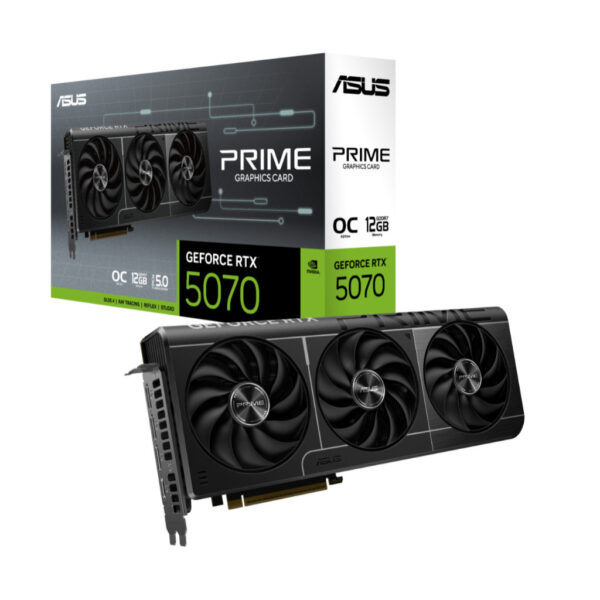 ASUS GeForce RTX5070 PRIME 12GB GDDR7 GRAPHIC CARD ( PRIME-RTX5070-O12G )