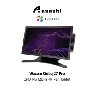 21620af975363f9edb57a6eb05647f60.jpeg Wacom Cintiq 27 Pro with Pro Pen 3, IPS 4K, 99% ADOBE RGB, Pantone, 27" Display, 120Hz, HDR (DTH271K0C)