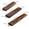 Glink MP36/ MP37 61-Key / MP38 87-Key / MP39 104-Key Wooden Mouse Wrist Rest Ergonomic Gaming Wrist / Hand Pad Support - Walnut Wooden