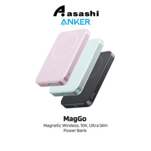Anker MagGo Power Bank Slim Power Bank (10K, Magnetic Wireless) - A1664