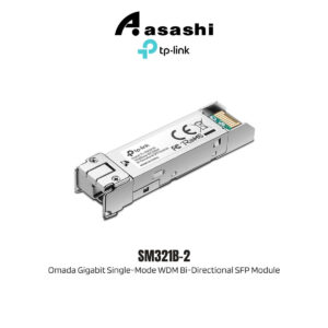 38aa8150b60caefc1ea2697a2a02e37b.jpeg TP-Link SM321B-2 Omada Gigabit Single-Mode WDM Bi-Directional SFP Module